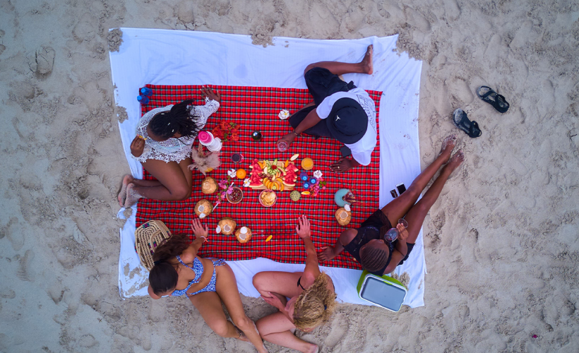 aerial picnic